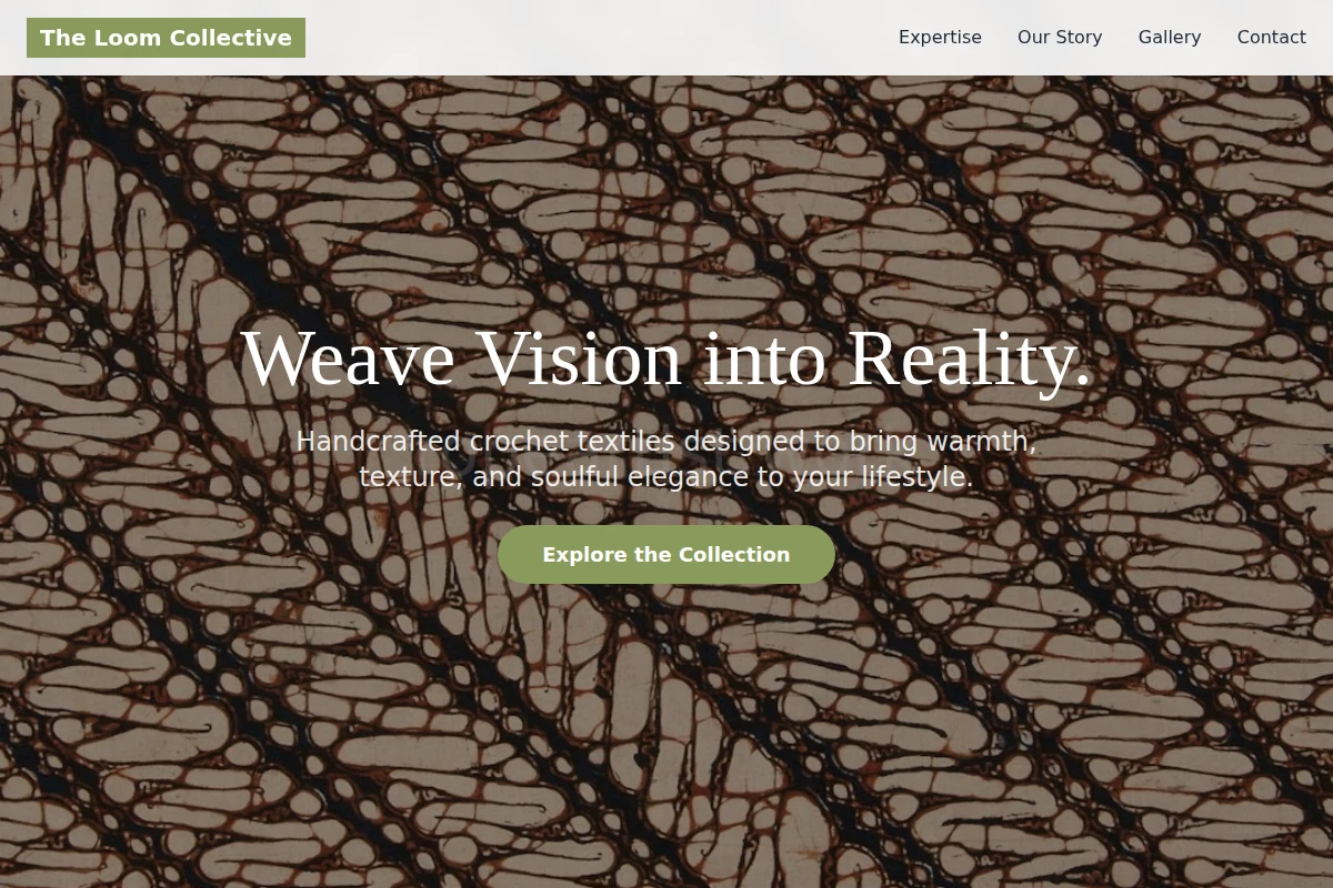 Crochet Textile Design