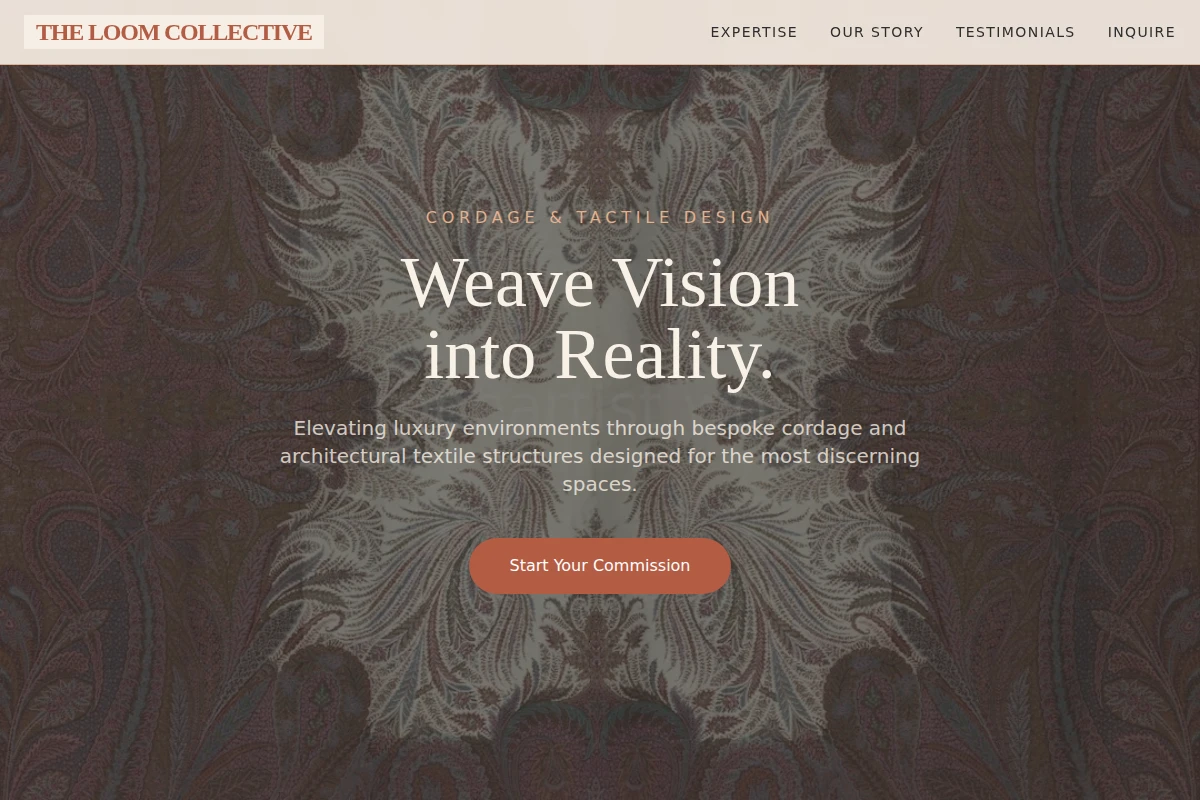Cordage Textile Design