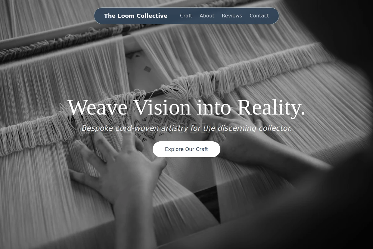 weaving
